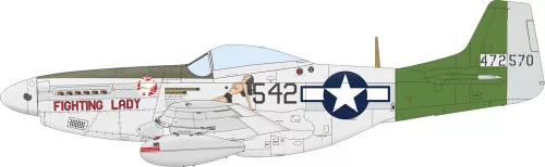 Eduard P-51D Mustang ProfiPACK 1:72 repülőgép makett
