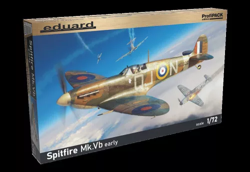 Eduard Spitfire Mk.Vb korai ProfiPACK 1:72 repülőgép makett