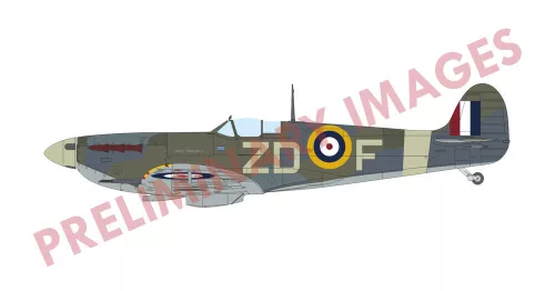 Eduard Spitfire Mk.Vb középső változat ProfiPACK 1:72 repülőgép makett
