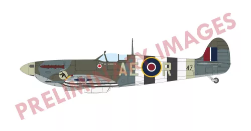 Eduard Spitfire Mk.Vb középső változat ProfiPACK 1:72 repülőgép makett