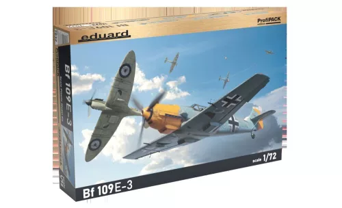 Eduard Bf 109E-3 ProfiPACK 1:72 repülőgép makett