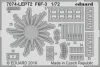 Eduard F6F-3 ProfiPACK 1:72 repülőgép makett