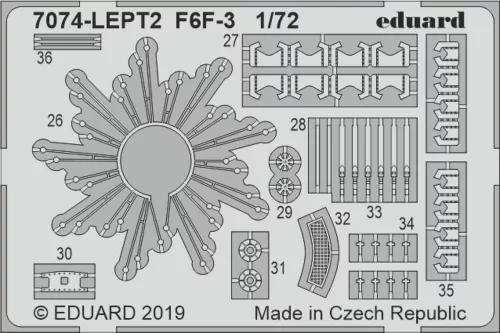 Eduard F6F-3 ProfiPACK 1:72 repülőgép makett