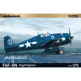   Eduard F6F-3/5N éjszakai vadász ProfiPACK 1:72 repülőgép makett