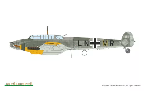 Eduard Bf 110F ProfiPACK 1:72 repülőgép makett
