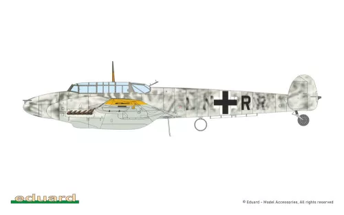 Eduard Bf 110F ProfiPACK 1:72 repülőgép makett