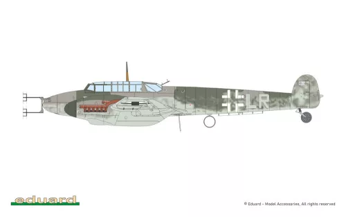 Eduard Bf 110F ProfiPACK 1:72 repülőgép makett