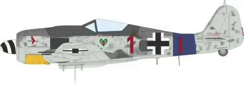 Eduard Fw 190A-8 standard szárnyakkal Weekend Edition 1:72 repülőgép makett