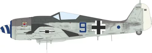 Eduard Fw 190A-8 standard szárnyakkal Weekend Edition 1:72 repülőgép makett
