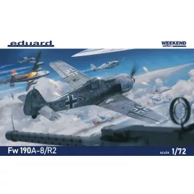 Eduard Fw 190A-8/R2 Weekend Edition 1:72 repülőgép makett