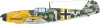 Eduard Bf 109F-2 Weekend Edition 1:48 repülőgép makett (7474)