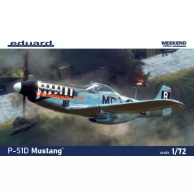   Eduard P-51D Mustang Weekend Edition 1:72 repülőgép makett
