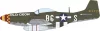 Eduard P-51D Mustang Weekend Edition 1:72 repülőgép makett