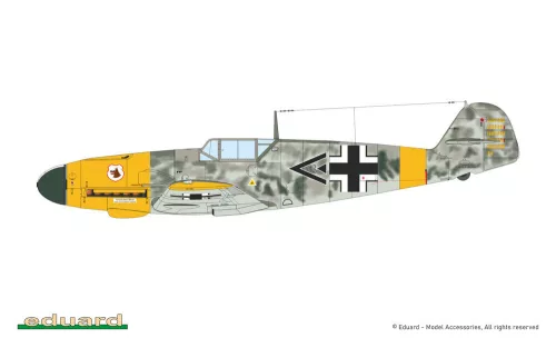 Eduard Bf 109F-4 Weekend Edition 1:72 repülőgép makett