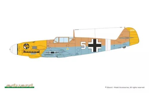Eduard Bf 109F-4 Weekend Edition 1:72 repülőgép makett