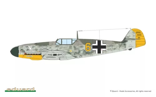 Eduard Bf 109F-4 Weekend Edition 1:72 repülőgép makett