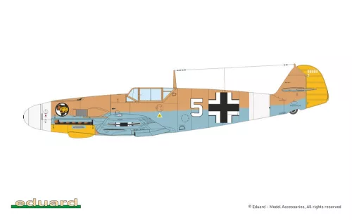 Eduard Bf 109F-4 Weekend Edition 1:72 repülőgép makett
