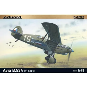   Eduard Avia B-534 IV sorozat ProfiPACK 1:48 repülőgép makett