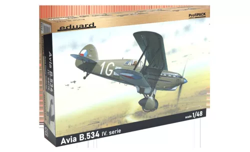 Eduard Avia B-534 IV sorozat ProfiPACK 1:48 repülőgép makett