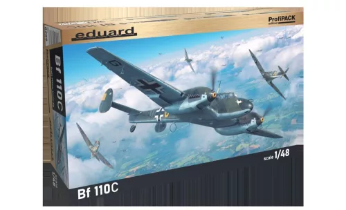 Eduard Bf 110C ProfiPACK 1:48 repülőgép makett