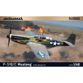   Eduard P-51B/C Mustang gerincúszóval ProfiPACK 1:48 repülőgép makett