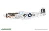 Eduard P-51B/C Mustang gerincúszóval ProfiPACK 1:48 repülőgép makett