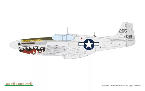 Eduard P-51B/C Mustang gerincúszóval ProfiPACK 1:48 repülőgép makett