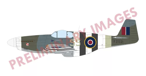 Eduard Mustang Mk.III ProfiPACK 1:48 repülőgép makett