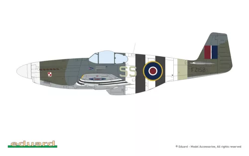 Eduard Mustang Mk.III ProfiPACK 1:48 repülőgép makett