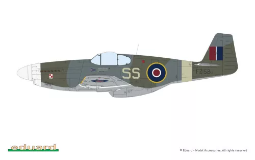 Eduard Mustang Mk.III ProfiPACK 1:48 repülőgép makett