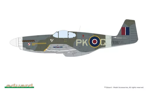 Eduard Mustang Mk.III ProfiPACK 1:48 repülőgép makett