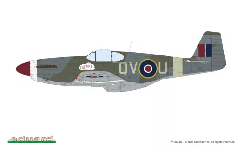Eduard Mustang Mk.III ProfiPACK 1:48 repülőgép makett