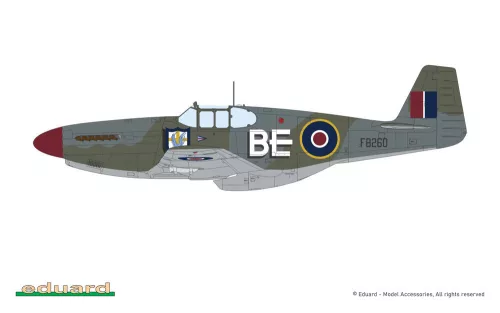 Eduard Mustang Mk.III ProfiPACK 1:48 repülőgép makett