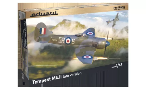 Eduard Tempest Mk.II késői változat ProfiPACK 1:48 repülőgép makett