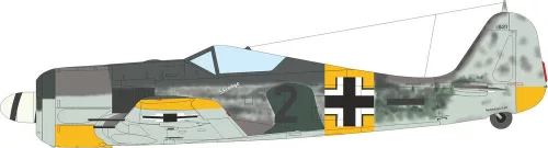 Eduard Fw 190A-6 ProfiPACK 1:48 repülőgép makett