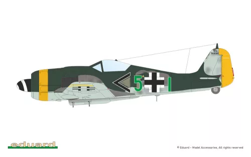 Eduard Fw 190F-8 ProfiPACK 1:48 repülőgép makett