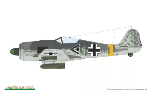 Eduard Fw 190F-8 ProfiPACK 1:48 repülőgép makett