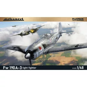   Eduard Fw 190A-3 könnyű vadász ProfiPACK 1:48 repülőgép makett