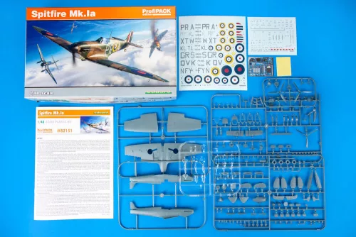 Eduard Spitfire Mk.Ia ProfiPACK 1:48 repülőgép makett