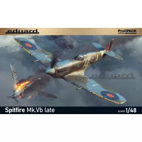   Eduard Spitfire Mk.Vb késői ProfiPACK 1:48 repülőgép makett