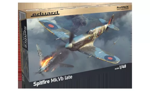 Eduard Spitfire Mk.Vb késői ProfiPACK 1:48 repülőgép makett