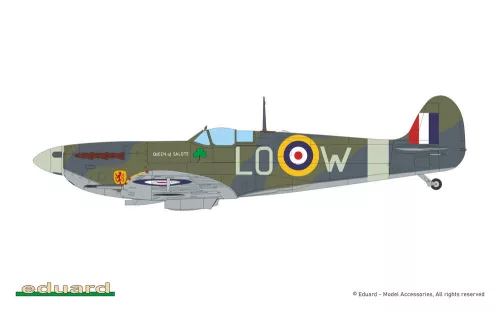 Eduard Spitfire Mk.Vb középső változat ProfiPACK 1:48 repülőgép makett