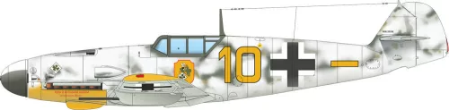 Eduard Bf 109G-2 ProfiPACK 1:48 repülőgép makett