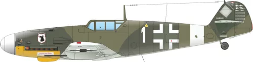 Eduard Bf 109G-2 ProfiPACK 1:48 repülőgép makett