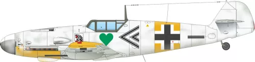 Eduard Bf 109G-2 ProfiPACK 1:48 repülőgép makett