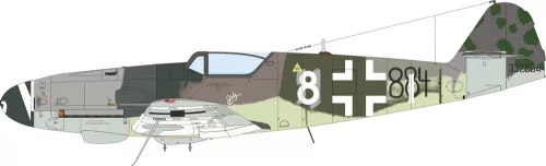 Eduard Bf 109K-4 ProfiPACK 1:48 repülőgép makett