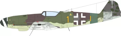 Eduard Bf 109K-4 ProfiPACK 1:48 repülőgép makett