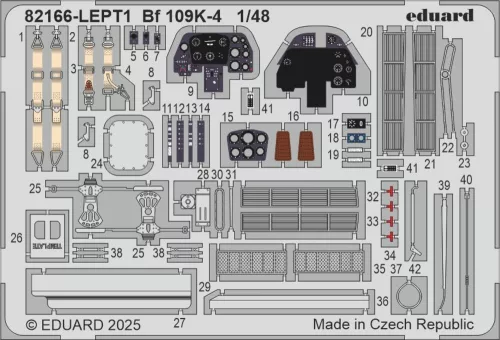 Eduard Bf 109K-4 ProfiPACK 1:48 repülőgép makett