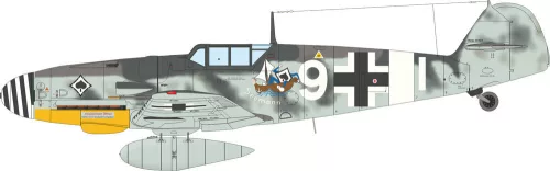 Eduard Bf 109G-6 ProfiPACK 1:48 repülőgép makett