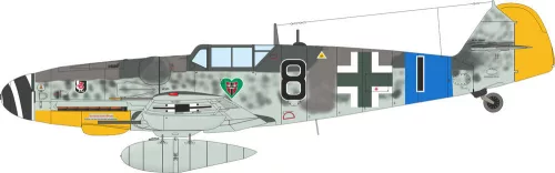 Eduard Bf 109G-6 ProfiPACK 1:48 repülőgép makett